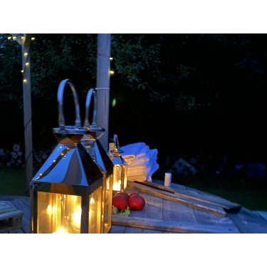 Lkkert vildmarksbad et par timer