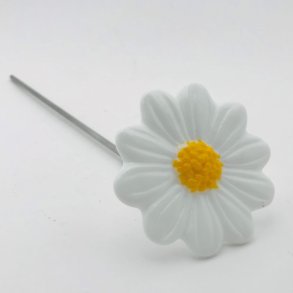 Hvid marguerit, bukket stngel