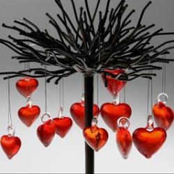 Hjerte - ophng (stor)